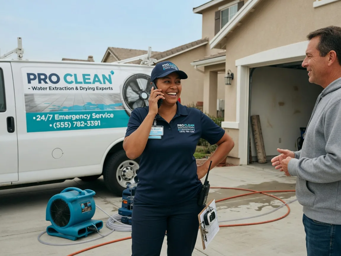 Water Extraction & Drying Llano, CA FAQs
